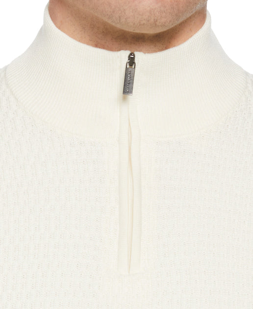 Quarter Zip Sweater | Perry Ellis