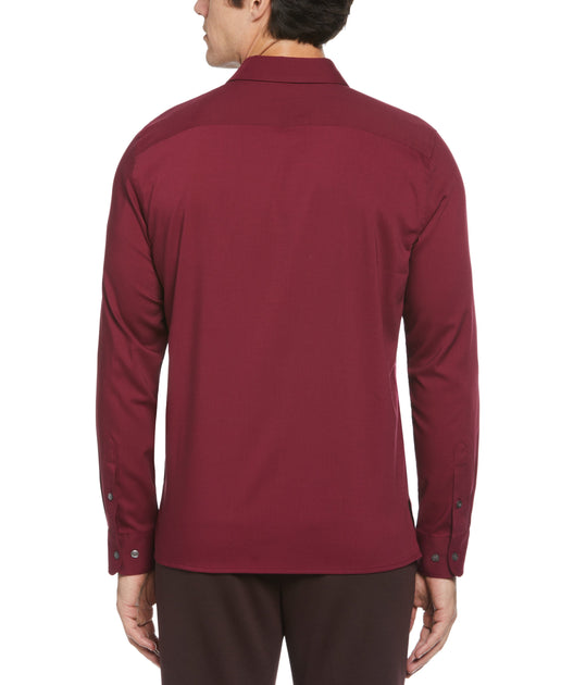 Perry ellis sale long sleeve polo