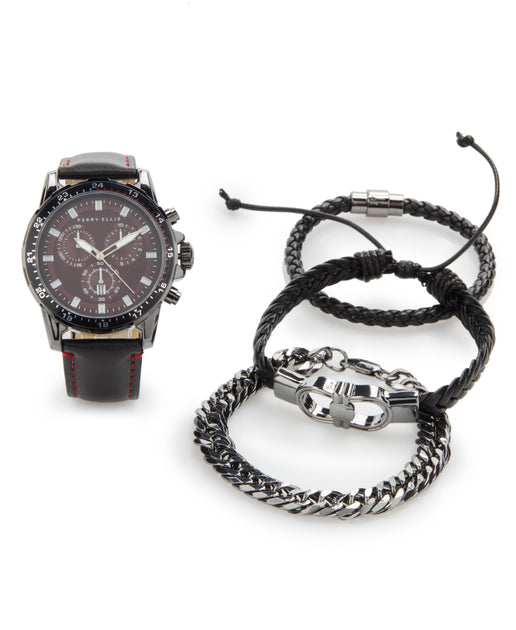 Watch & Bracelet Gift Set | Perry Ellis