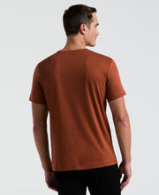 Cool Interlock Crew Neck Tee (Rustic Brown) 