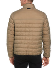 Lightweight Hooded Puffer Jacket (Desert Taupe) 