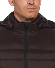 Lightweight Hooded Puffer Jacket (Mole) 