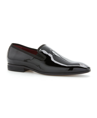 Men's Patent Leather Slip-On Shoes | Perry Ellis