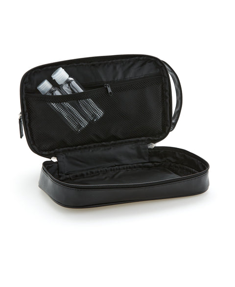 Pebble Travel Kit with Zip Top Closure (Blk) 