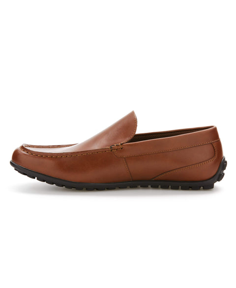 Brown Simon Slip Loafer (Cognac) 