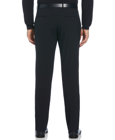 Slim Fit Micro Textured Suit Pant (Dark Sapphire) 