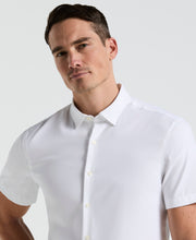 Total Stretch Twill Solid Shirt (Bright White) 