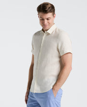 Solid Linen Shirt (Natural Linen) 