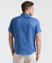 Solid Linen Shirt (Dutch Blue) 