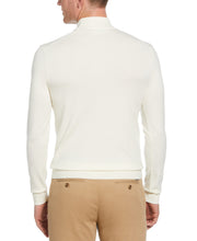 Tech Mock Neck Pullover Sweater (Egret) 