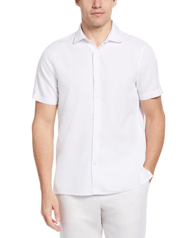 Dobby Sateen Stripe Shirt | Perry Ellis