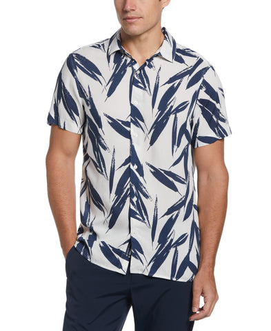Men's EcoVero™ Large Floral Print Shirt | Perry Ellis