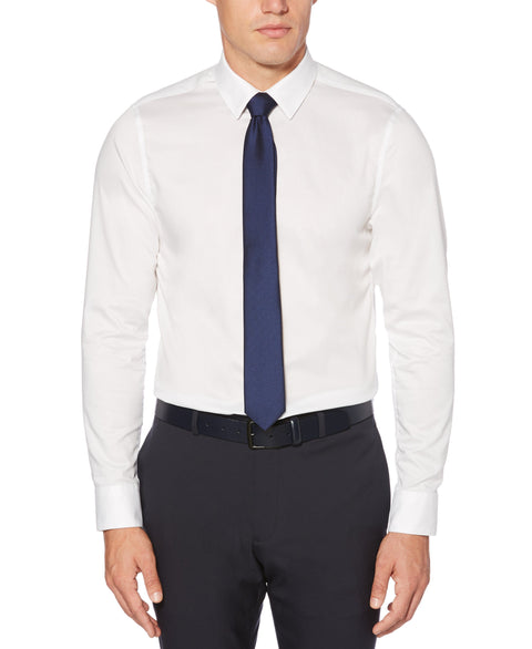 Slim Fit Non-Iron Solid Dress Shirt | Perry Ellis
